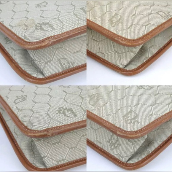 DIOR Vintage Honeycomb Pattern Clutch ❤️😍 - Picture 6 of 12